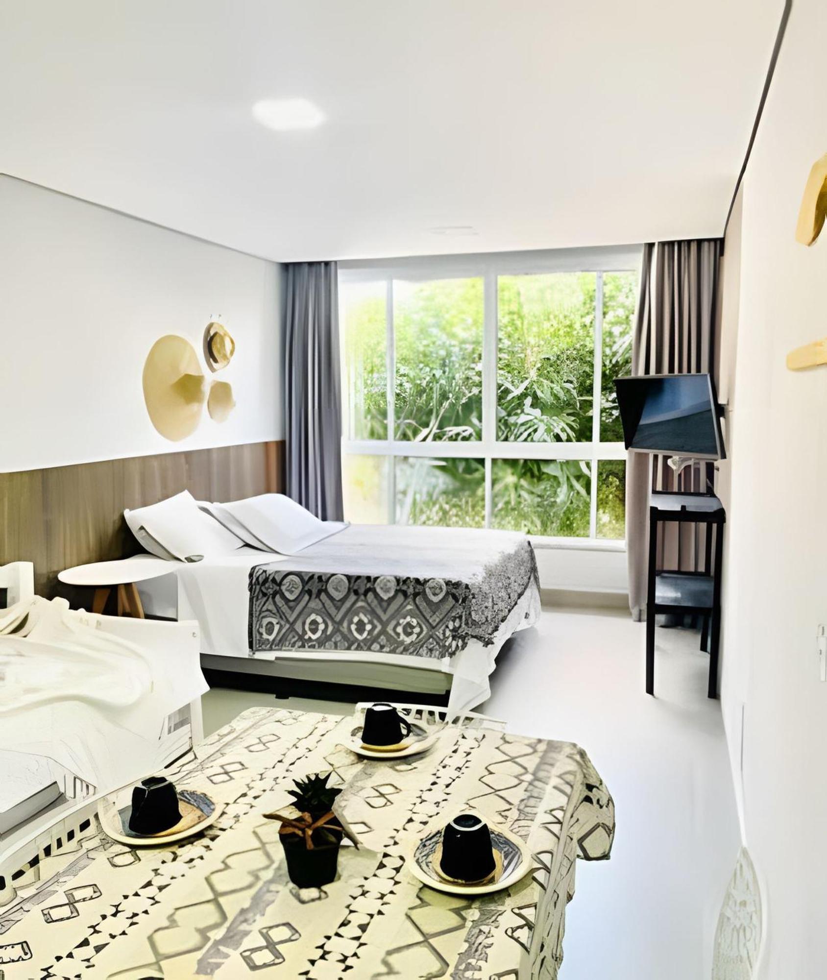Studio Novo 200M Da Praia De Бомбиньяс Экстерьер фото